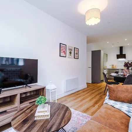 Apartment The Urban Hub - 2 Bed Apartment By Leeds Station *